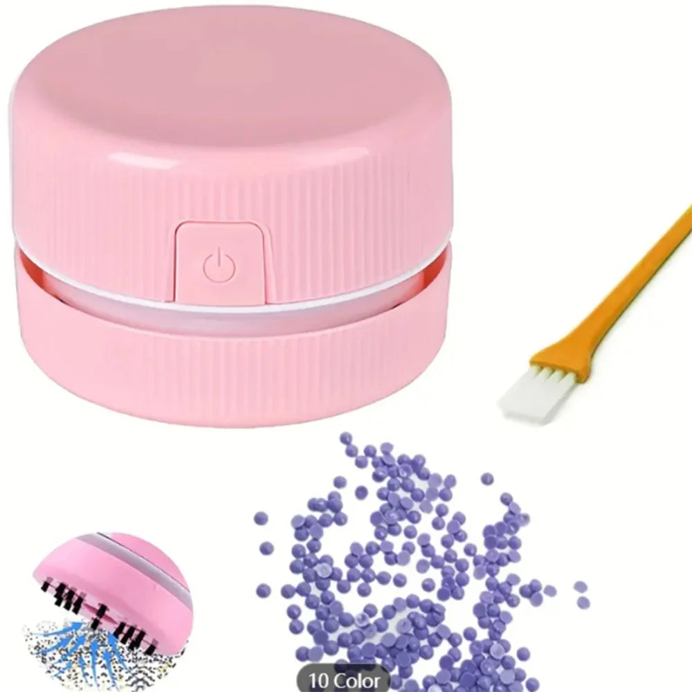 Desktop Cleaner Dust Collector Lightweight Portable Vacuum Cleaner for Office Car Use Mini Handheld Multi Function Table Sweeper