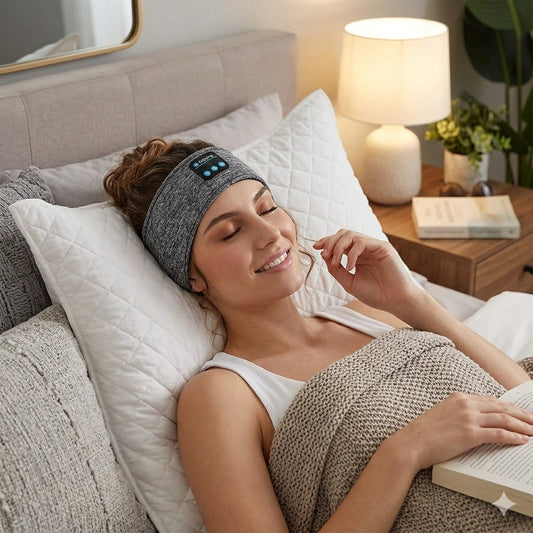 SleepPRO Bluetooth Sleep Mask - Integrated Audio and 10-hour Battery Life