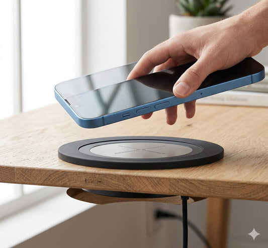 Invisible Wireless Desk Charger (Universal: iPhone and Android)